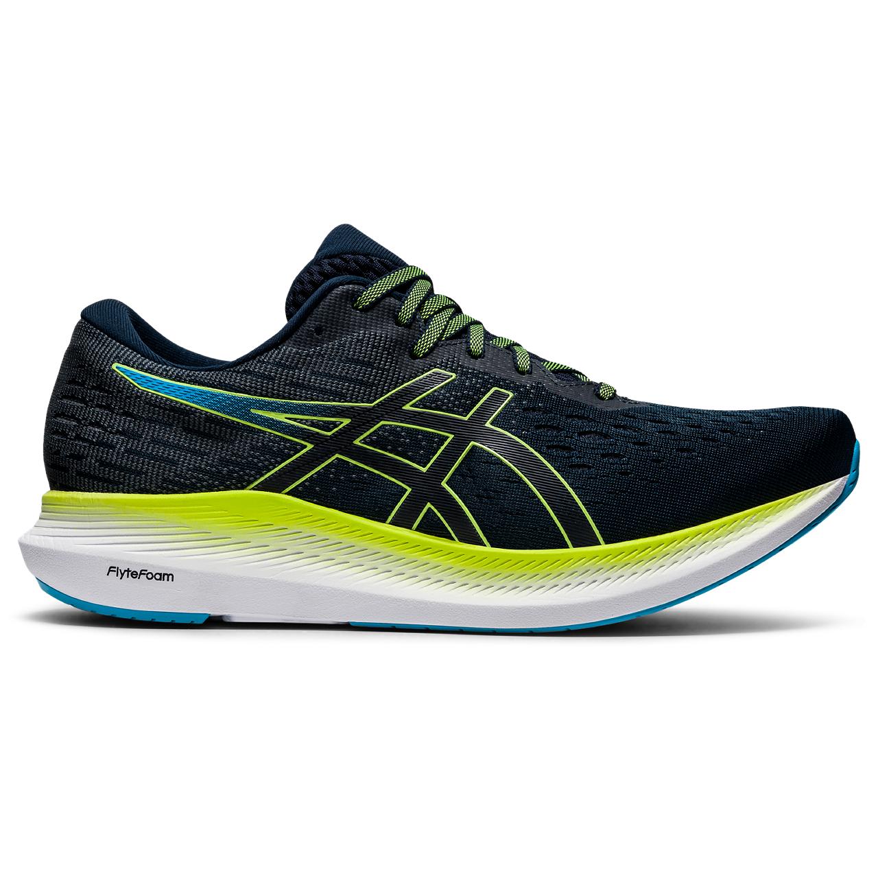 Men's Asics EvoRide 2, French Blue/Hazard Green, 13 D Medium