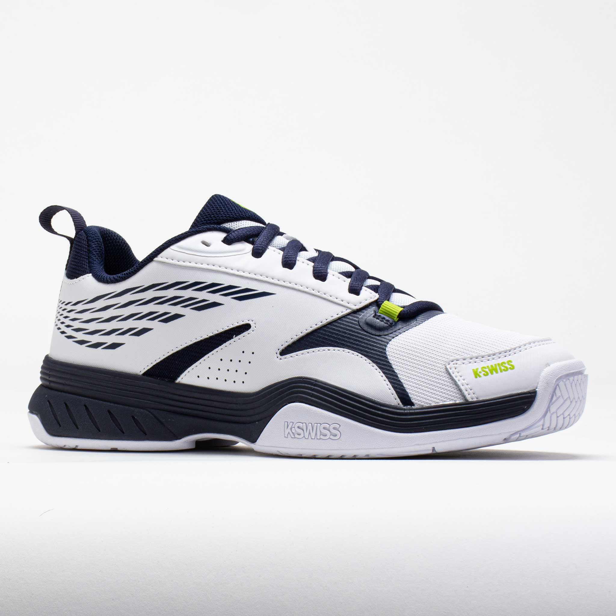 K-Swiss Speedex Men's  White/Navy/Lime Green