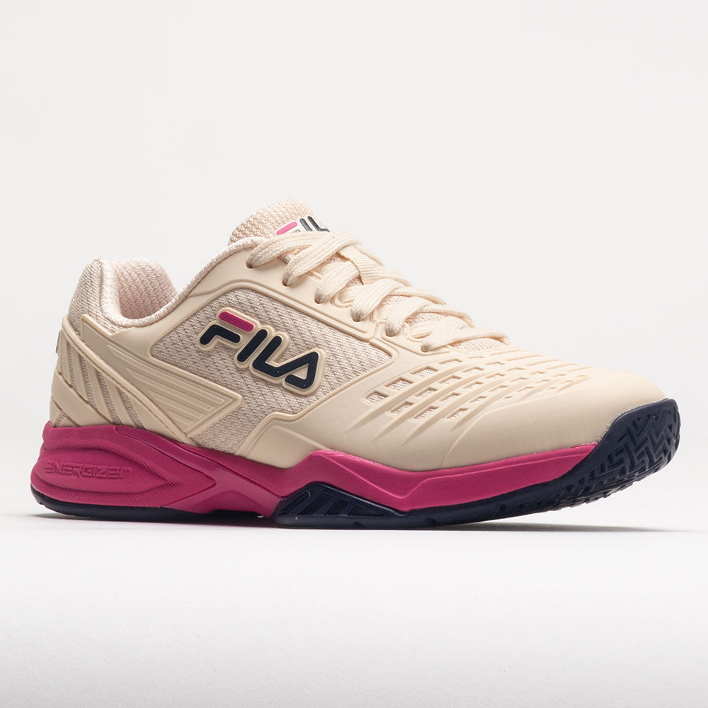 Fila Axilus 2 Energized Women's  Ecru/FILA Navy/Fuchsia Purple
