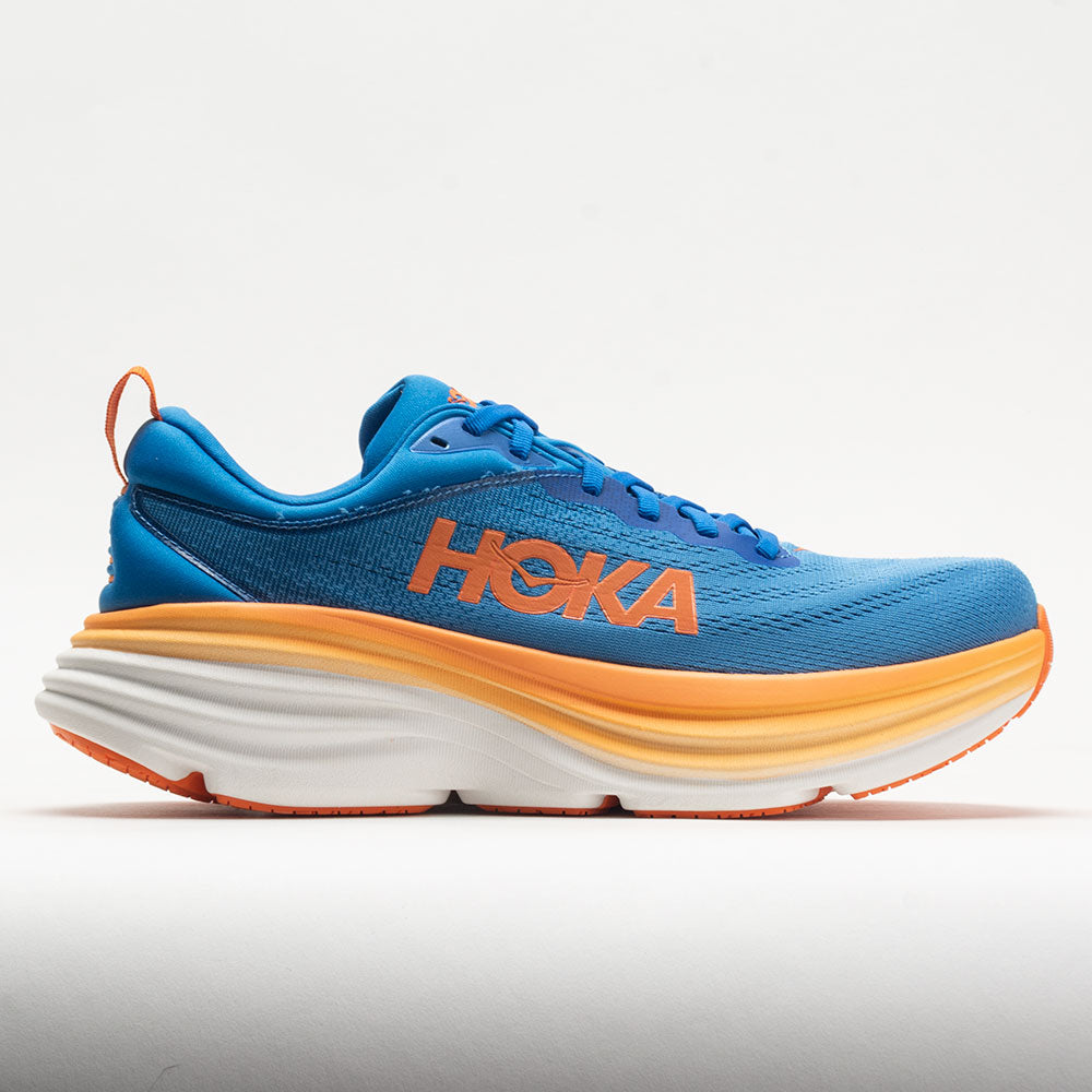 HOKA Bondi 8 Men's  Coastal Sky/Vibrant Orange