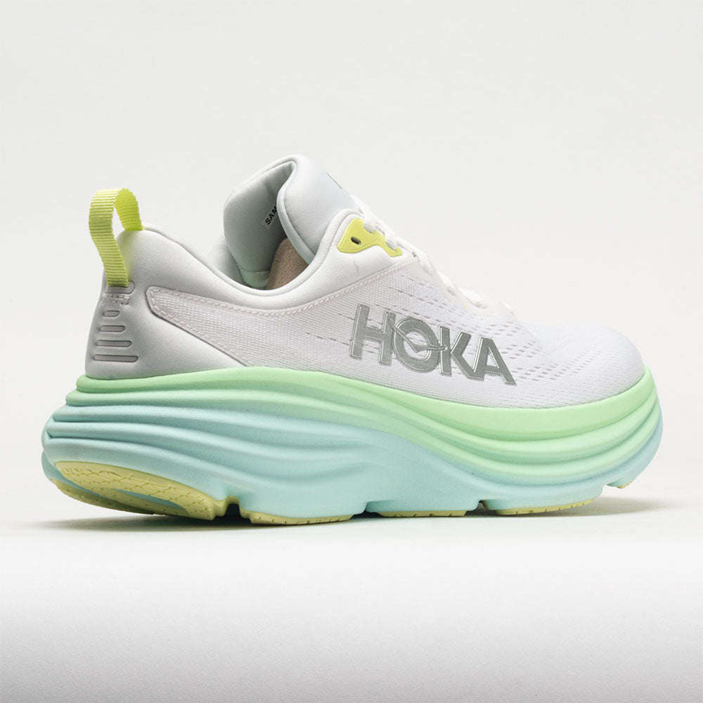 HOKA Bondi 8 Women's  Blanc de Blanc/Sunlit Ocean
