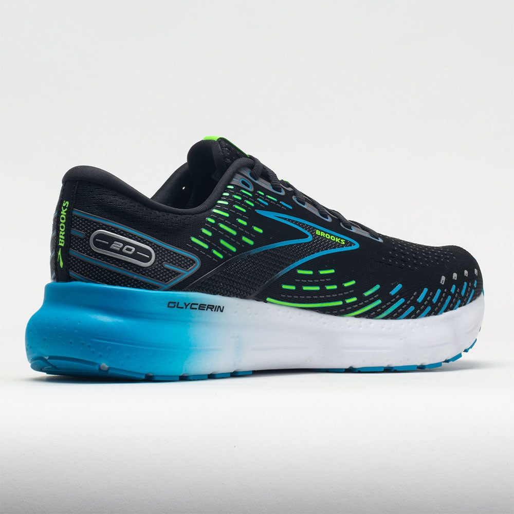 Brooks Glycerin 20 Men's  Black/Hawaiian Ocean/Green