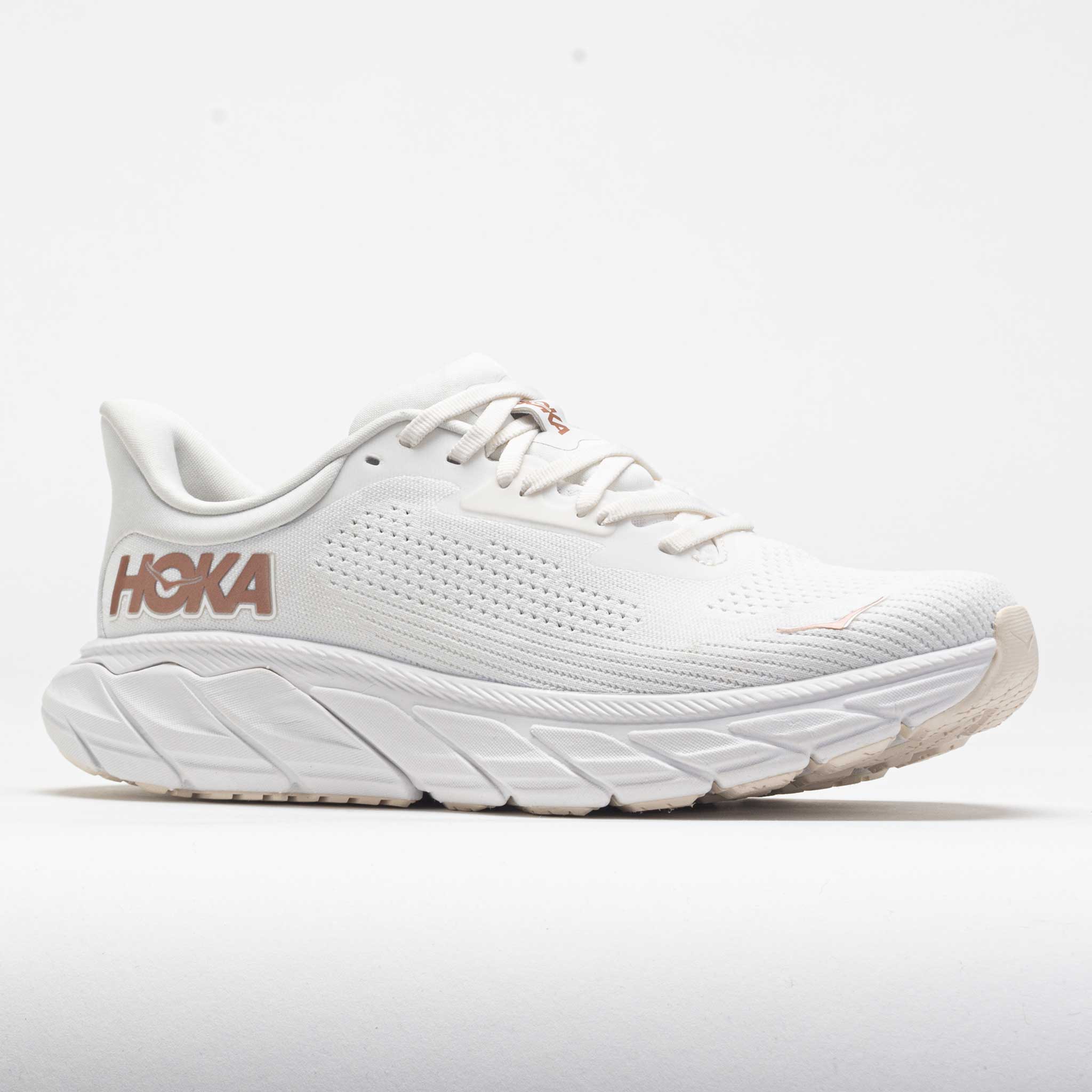 HOKA Arahi 7 Women's  Blanc de Blanc/Rose Gold