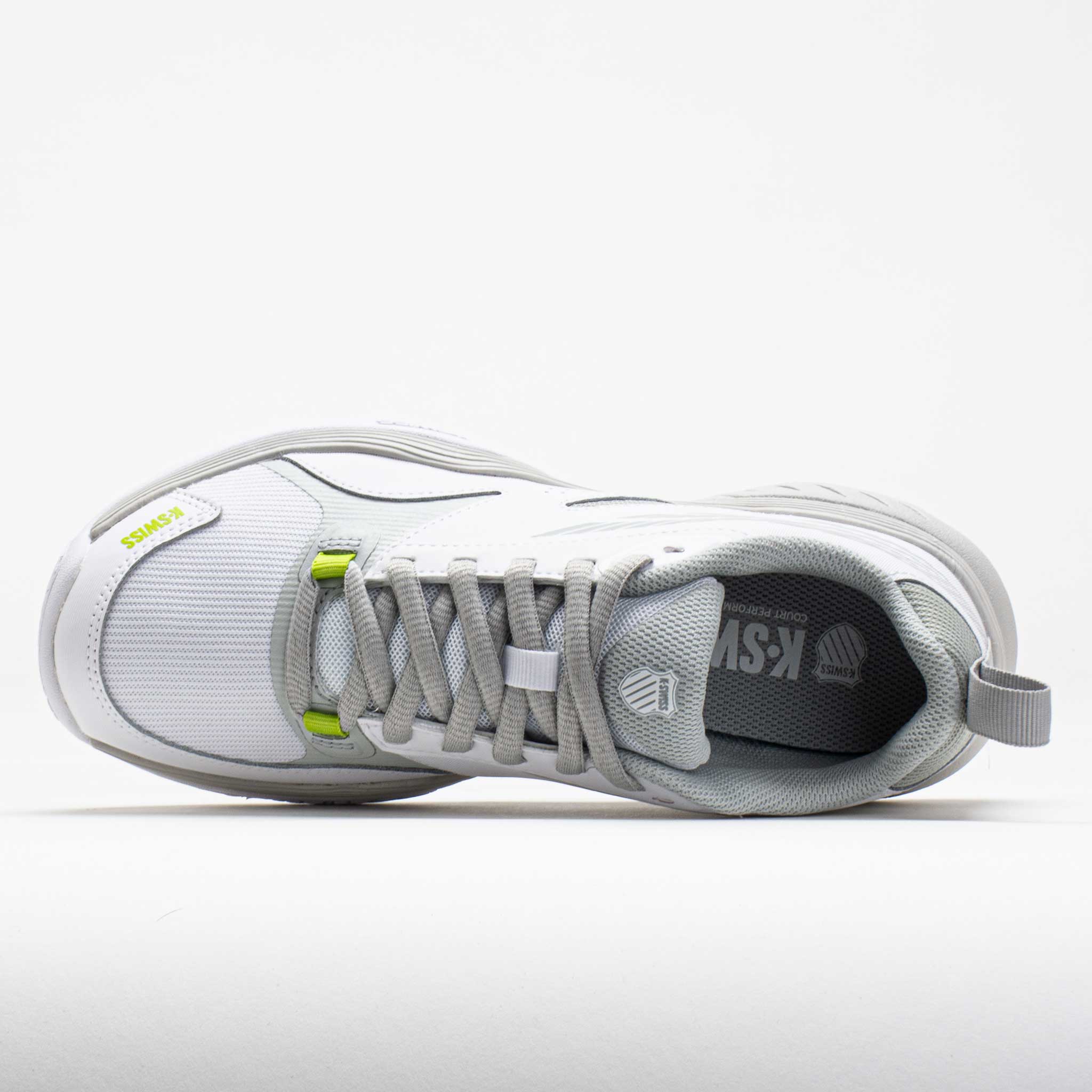 K-Swiss Speedex Women's  White/Gray Violet/Lime Green