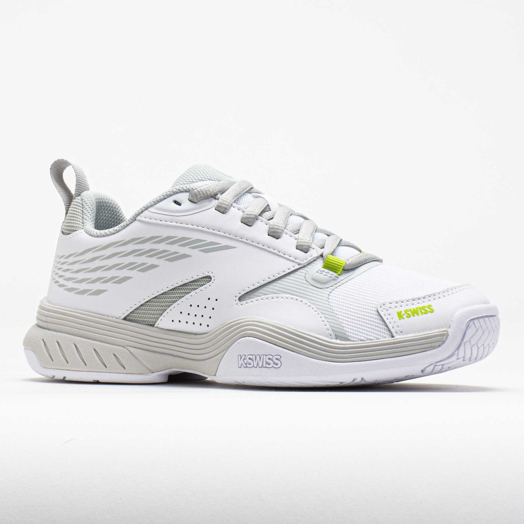 K-Swiss Speedex Women's  White/Gray Violet/Lime Green