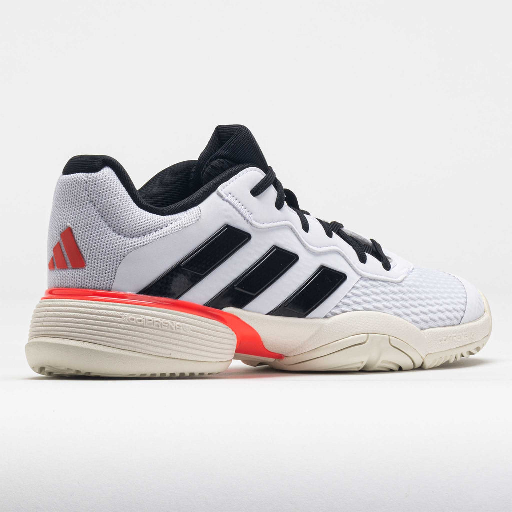 adidas Barricade Junior  White/Core Black/Off White