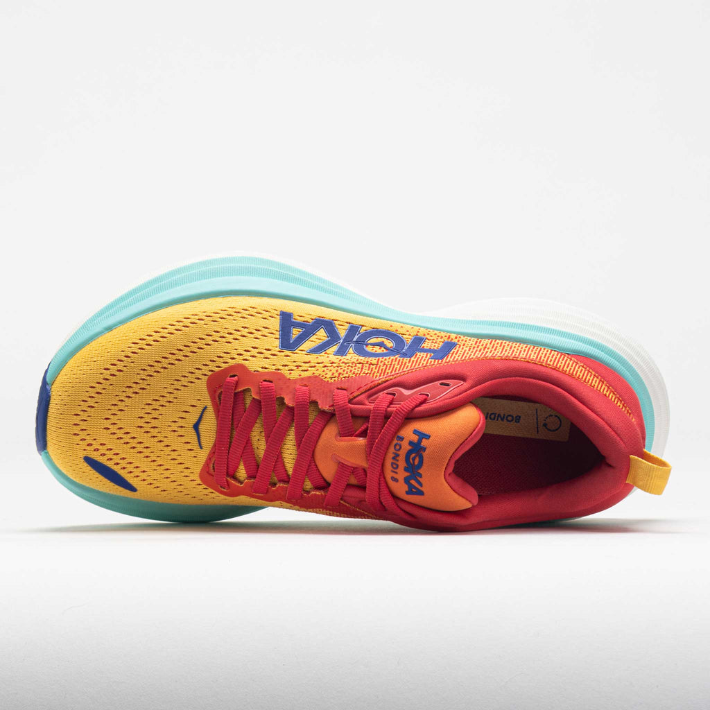 HOKA Bondi 8 Men's  Cerise/Cloudless