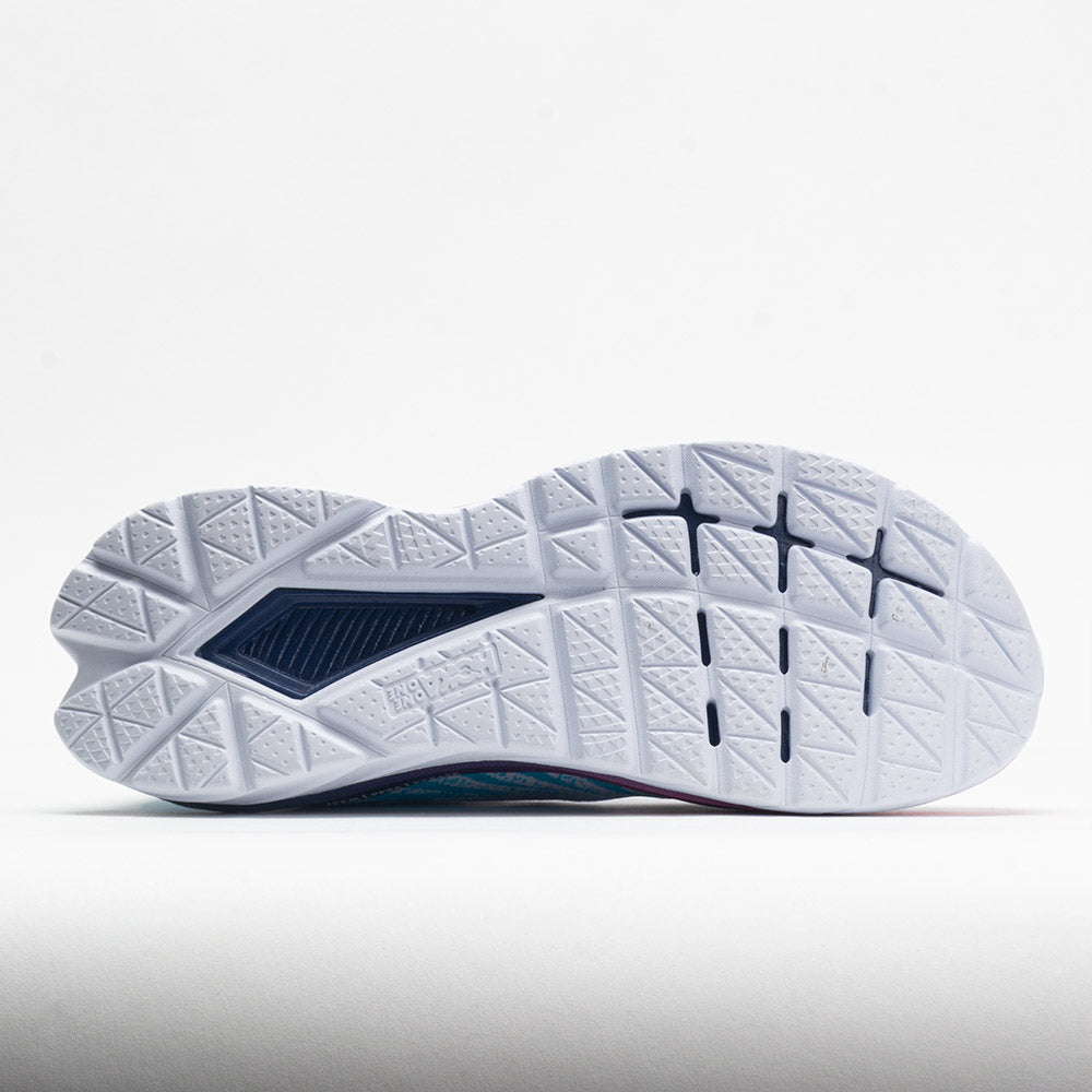 HOKA Mach 5 Men's  White/Scuba Blue