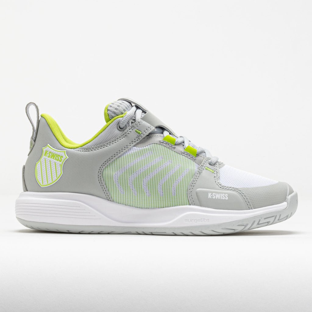 K-Swiss Ultrashot Team Women's  Gray Violet/White/Lime Green