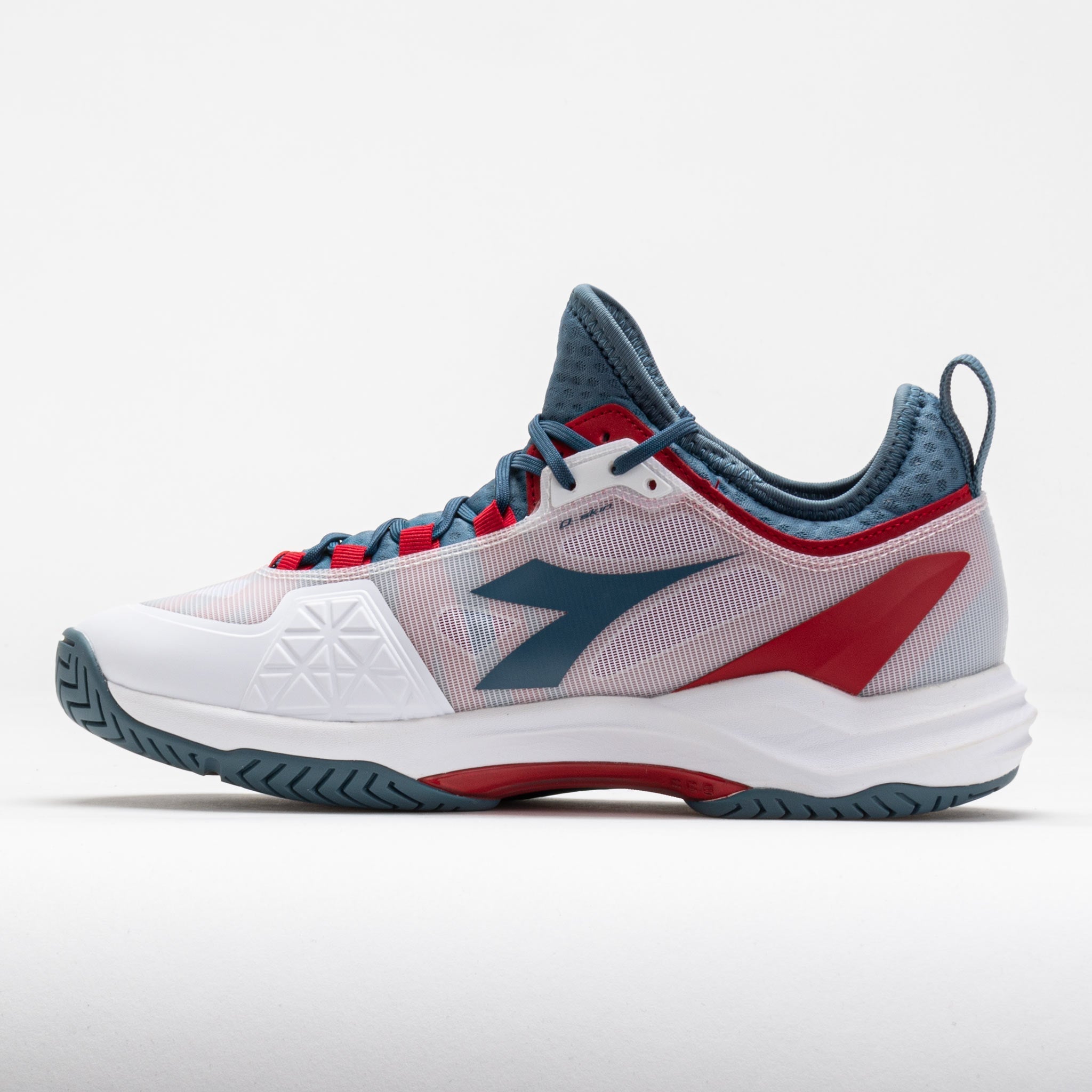 Diadora Speed Blushield Fly 4+ AG Men's  White/Oceanview/Salsa