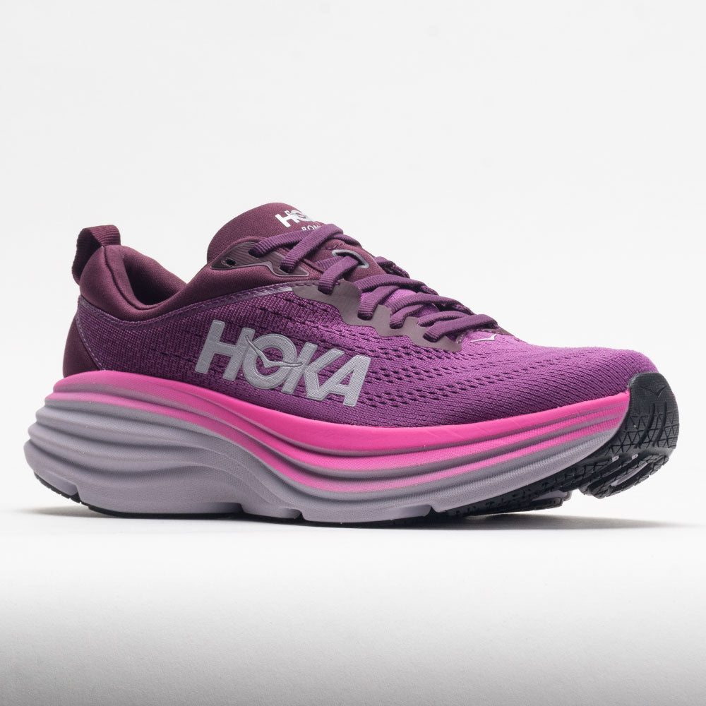 HOKA Bondi 8 Women's  Beautyberry/Grape Wine