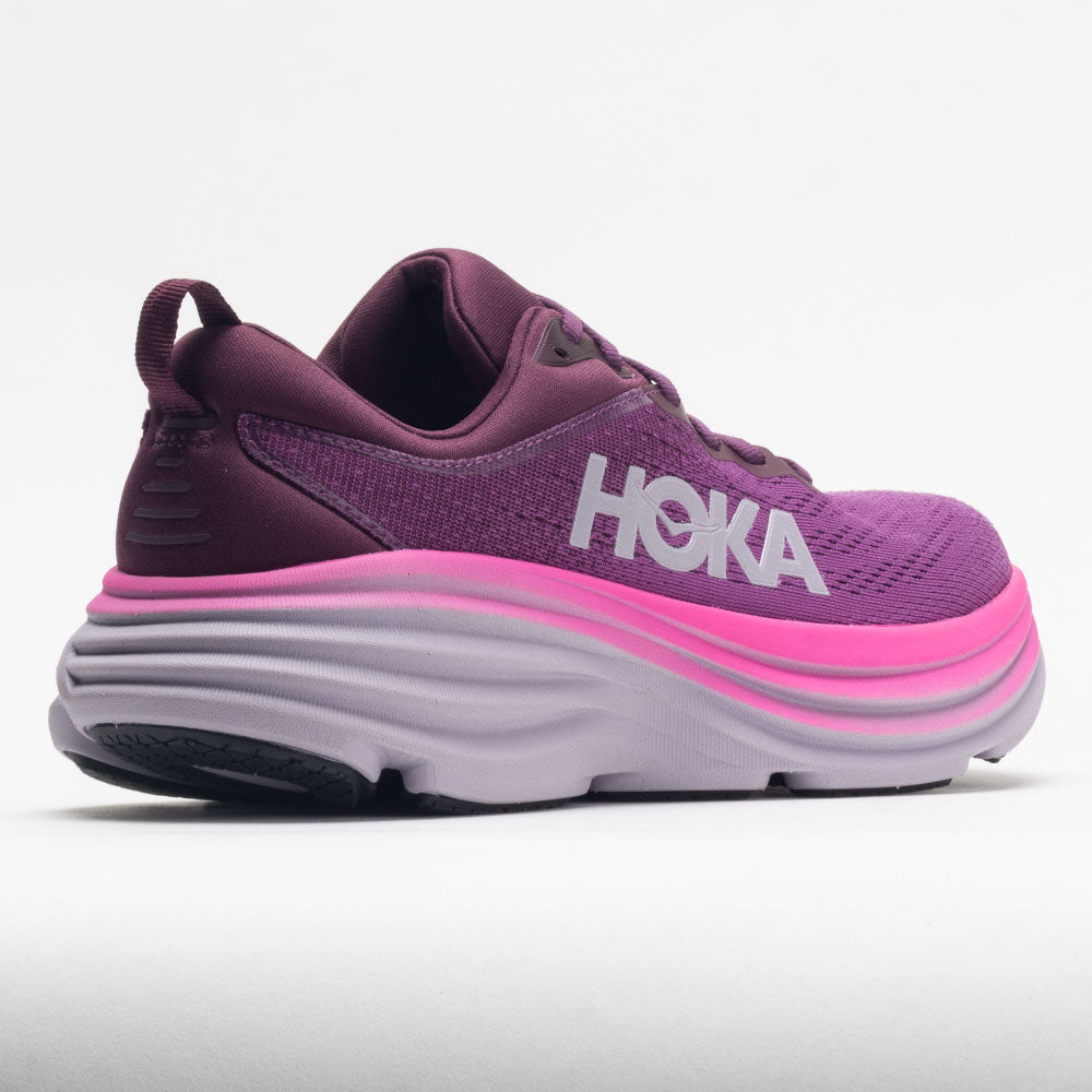 HOKA Bondi 8 Women's  Beautyberry/Grape Wine