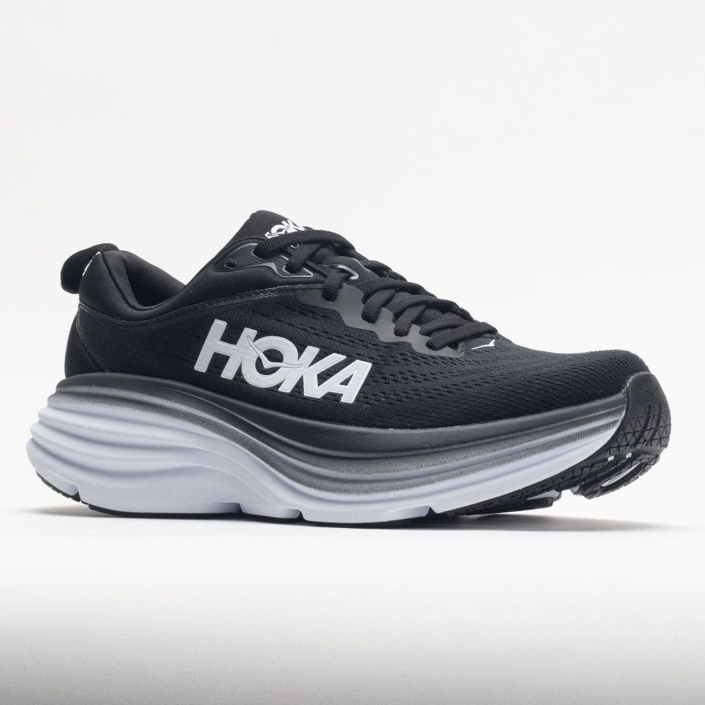 HOKA Bondi 8 Women's  Black/White