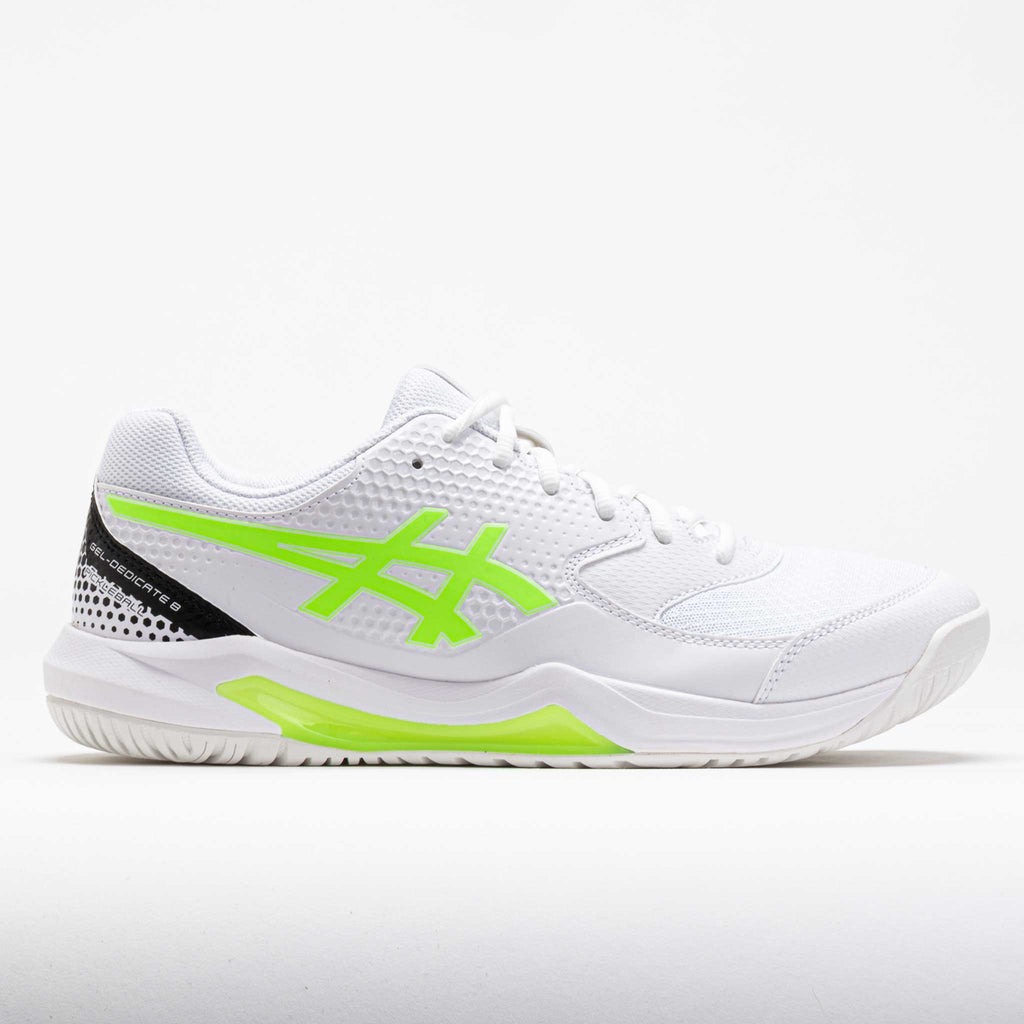 ASICS GEL-Dedicate 8 Pickleball Men's  White/Lime Burst