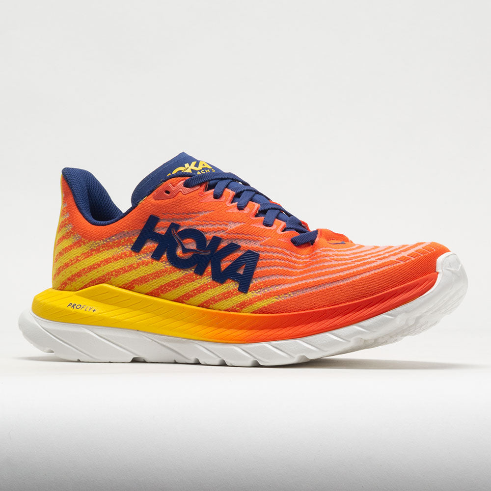 HOKA Mach 5 Men's  Flame/Dandelion