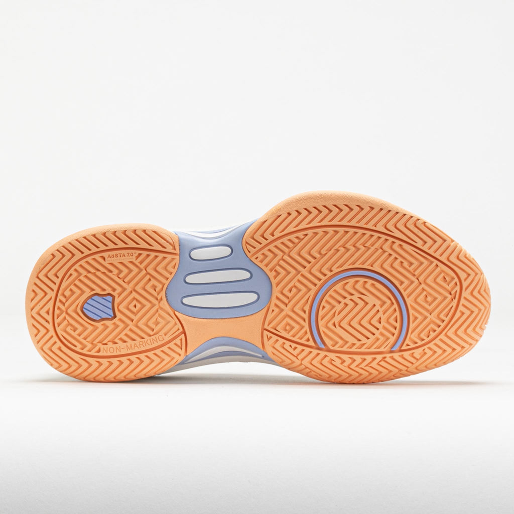 K-Swiss Hypercourt Express 2 Junior  Star White/Peach Fuzz/Heather